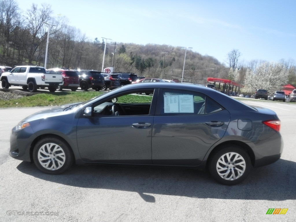 2018 Corolla LE - Slate Metallic / Black photo #11