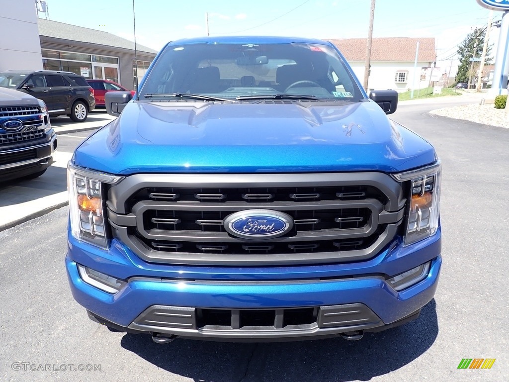 2023 F150 XLT SuperCrew 4x4 - Atlas Blue Metallic / Black photo #8