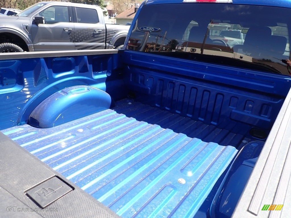 2023 F150 XLT SuperCrew 4x4 - Atlas Blue Metallic / Black photo #11