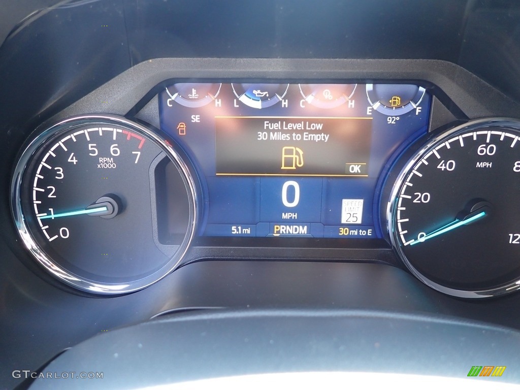 2023 F150 XLT SuperCrew 4x4 - Atlas Blue Metallic / Black photo #17