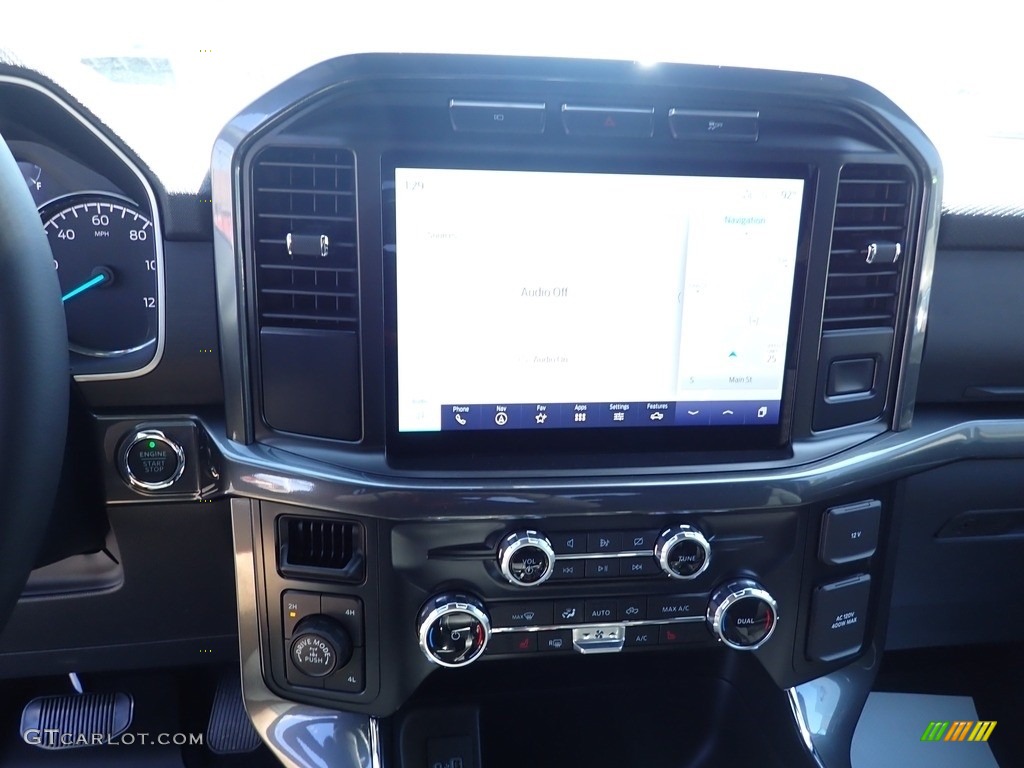 2023 F150 XLT SuperCrew 4x4 - Atlas Blue Metallic / Black photo #18