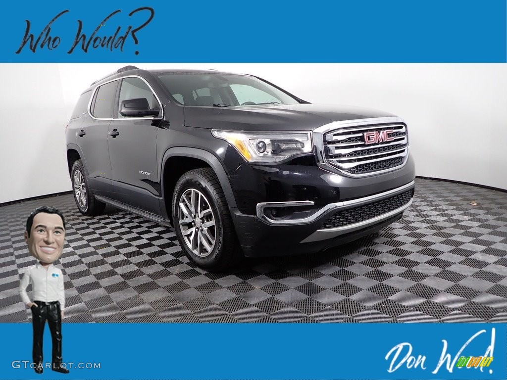 2017 Acadia SLE AWD - Ebony Twilight Metallic / Jet Black photo #1