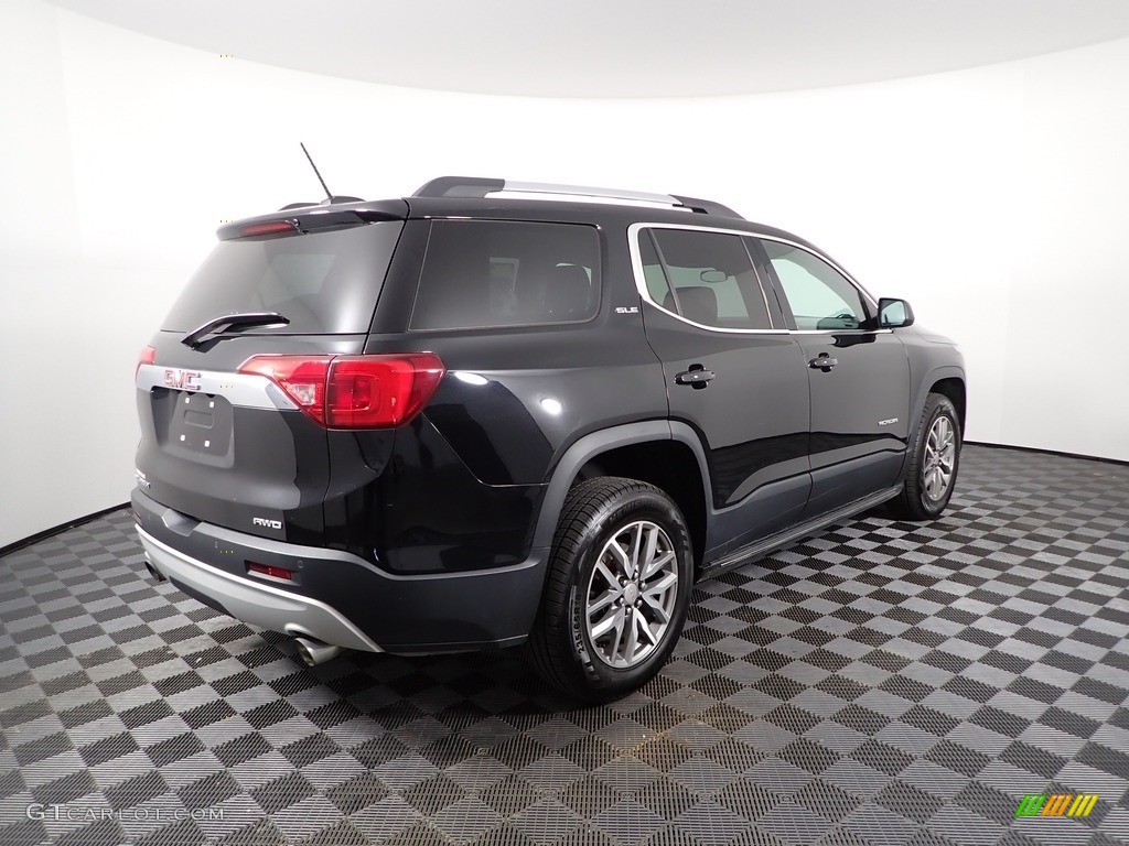 2017 Acadia SLE AWD - Ebony Twilight Metallic / Jet Black photo #11