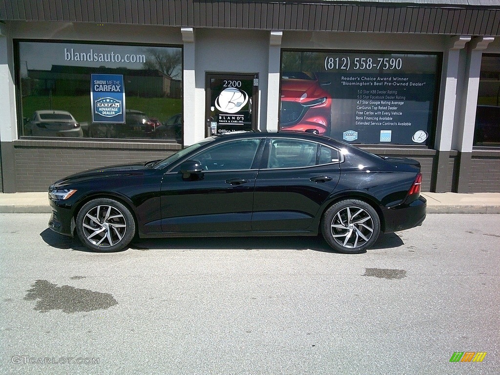 2020 S60 T5 Momentum - Black Stone / Charcoal photo #1