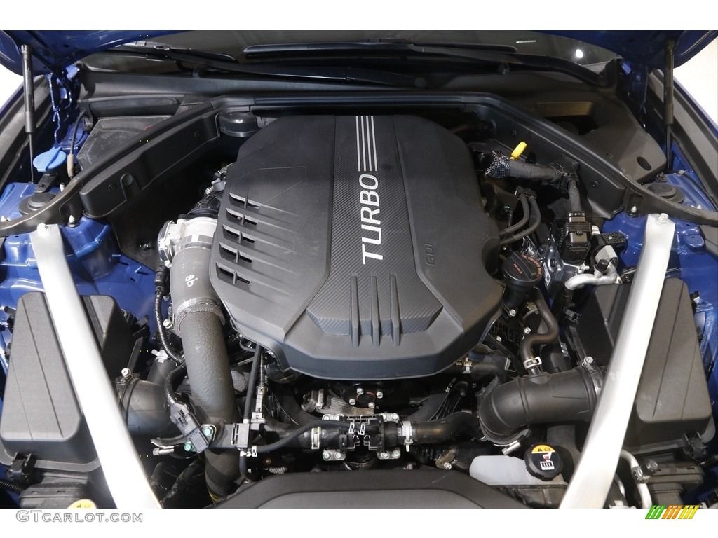 2022 Genesis G70 3.3T AWD Engine Photos