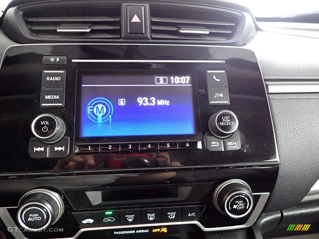 2017 CR-V LX AWD - Obsidian Blue Pearl / Gray photo #2