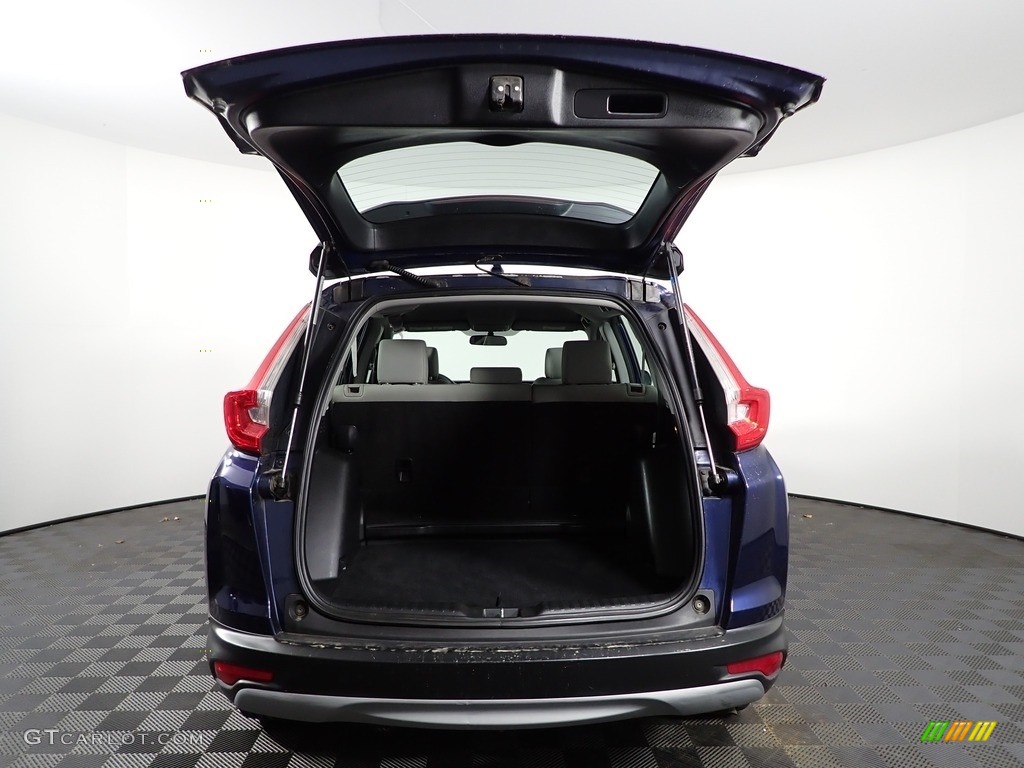 2017 CR-V LX AWD - Obsidian Blue Pearl / Gray photo #8