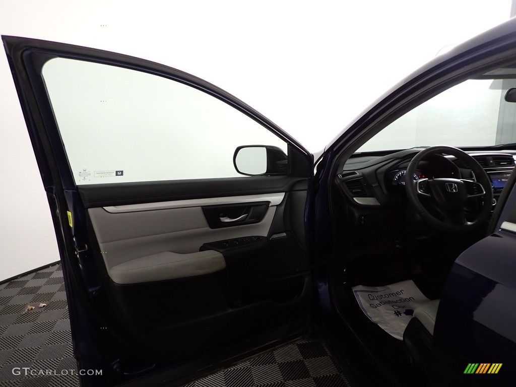 2017 CR-V LX AWD - Obsidian Blue Pearl / Gray photo #11