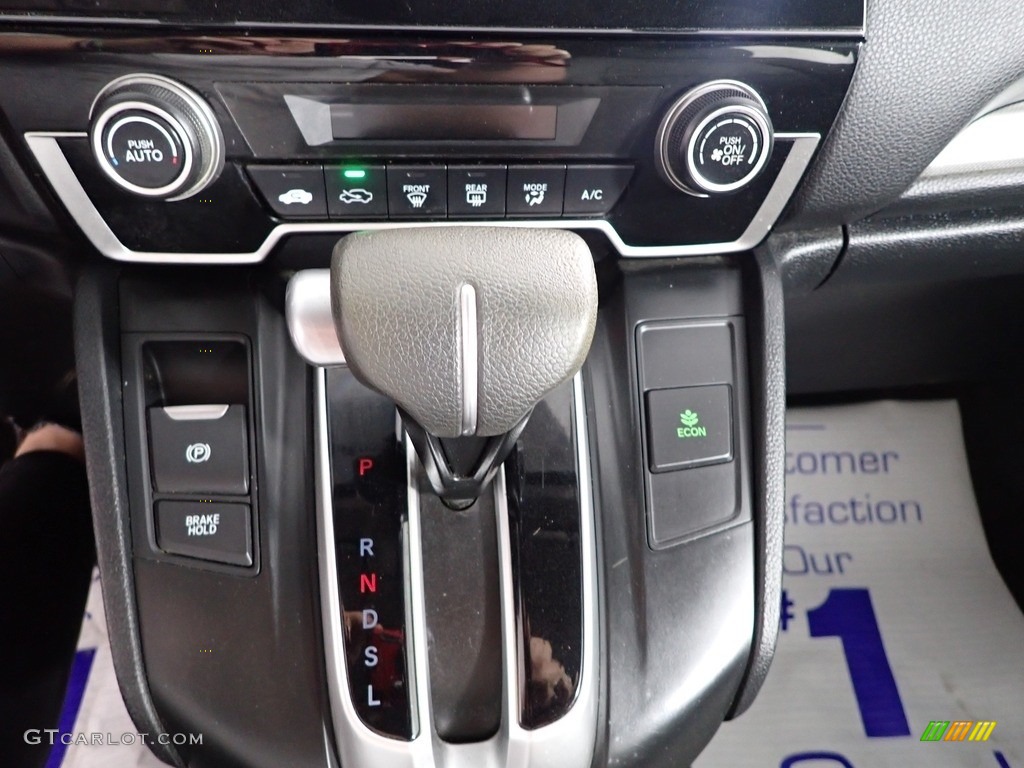 2017 CR-V LX AWD - Obsidian Blue Pearl / Gray photo #18