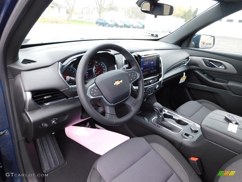Jet Black Interior 2023 Chevrolet Traverse LT AWD Photo #145924732