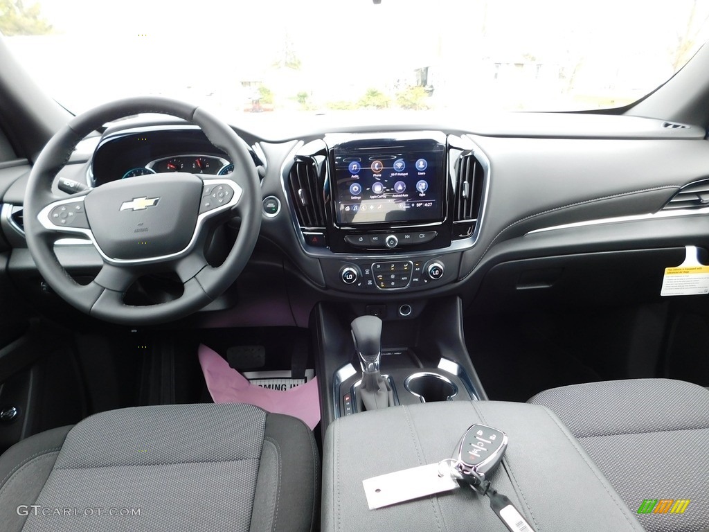2023 Chevrolet Traverse LT AWD Jet Black Dashboard Photo #145925180