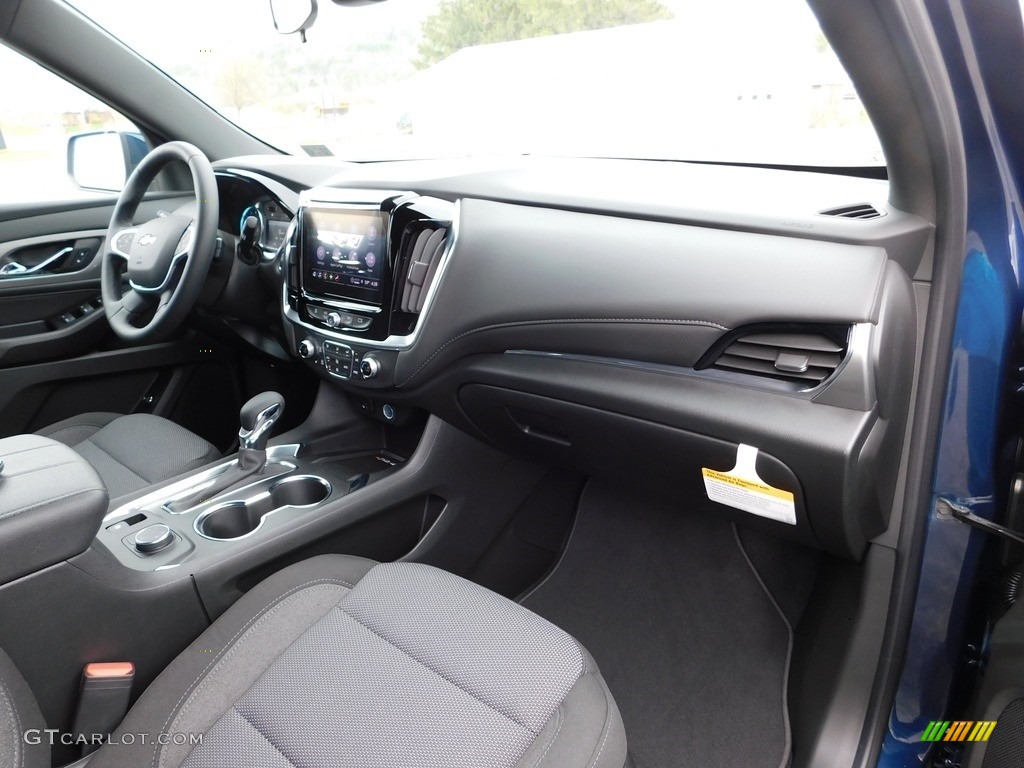 2023 Chevrolet Traverse LT AWD Jet Black Dashboard Photo #145925521