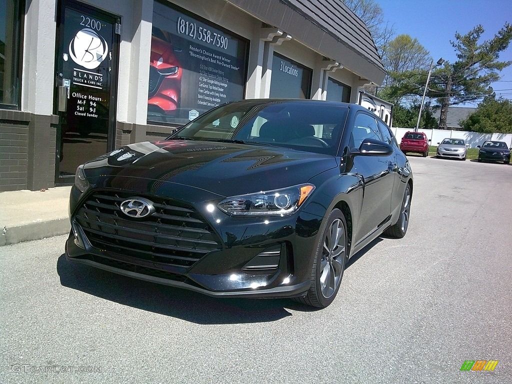 2020 Veloster 2.0 - Ultra Black / Black photo #2