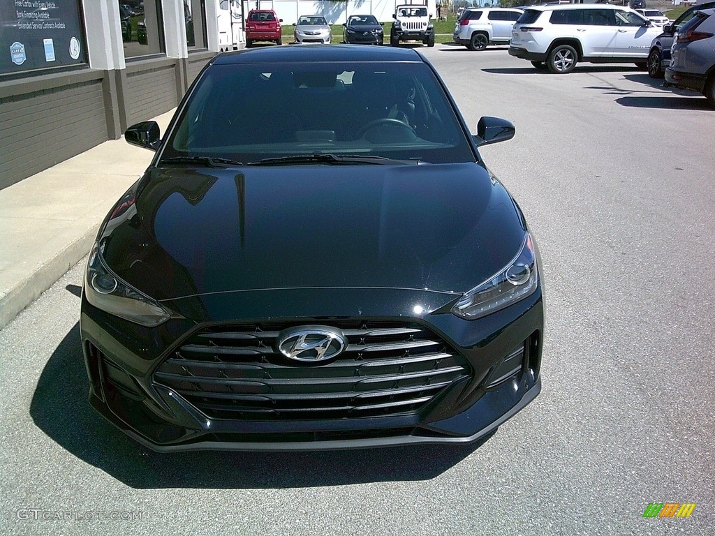 2020 Veloster 2.0 - Ultra Black / Black photo #3