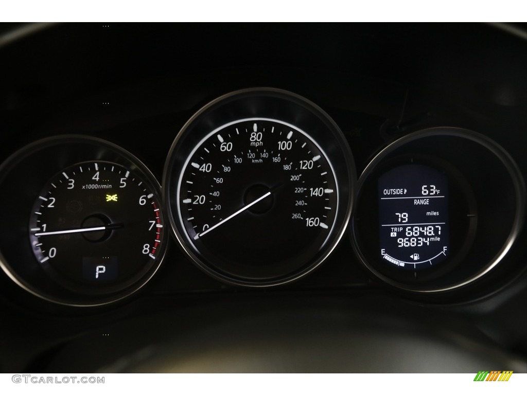 2016 CX-5 Touring AWD - Meteor Gray Mica / Black photo #8