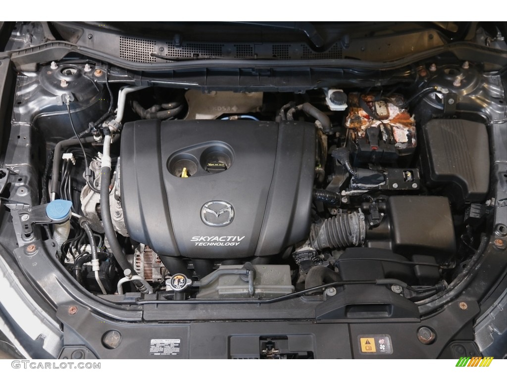 2016 CX-5 Touring AWD - Meteor Gray Mica / Black photo #19