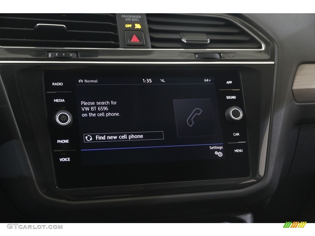 2019 Tiguan SE 4MOTION - Deep Black Pearl / Titan Black photo #11
