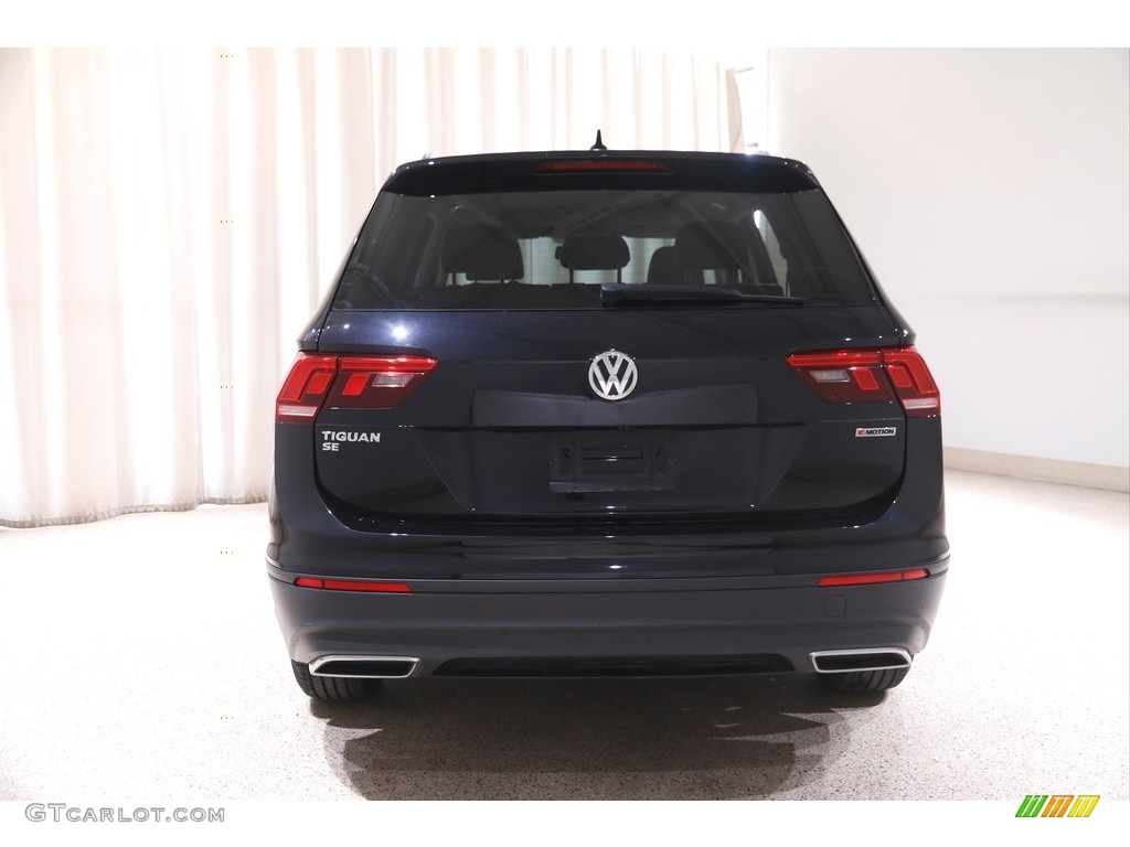 2019 Tiguan SE 4MOTION - Deep Black Pearl / Titan Black photo #18