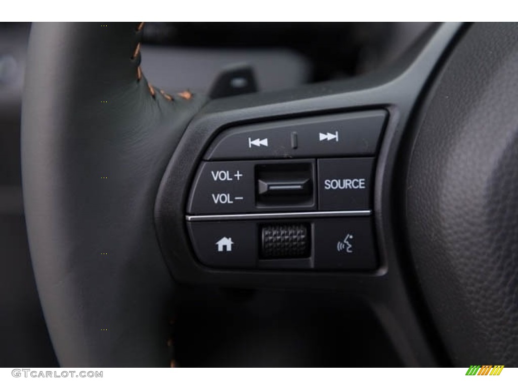 2023 Honda CR-V Sport Hybrid Black Steering Wheel Photo #145926811