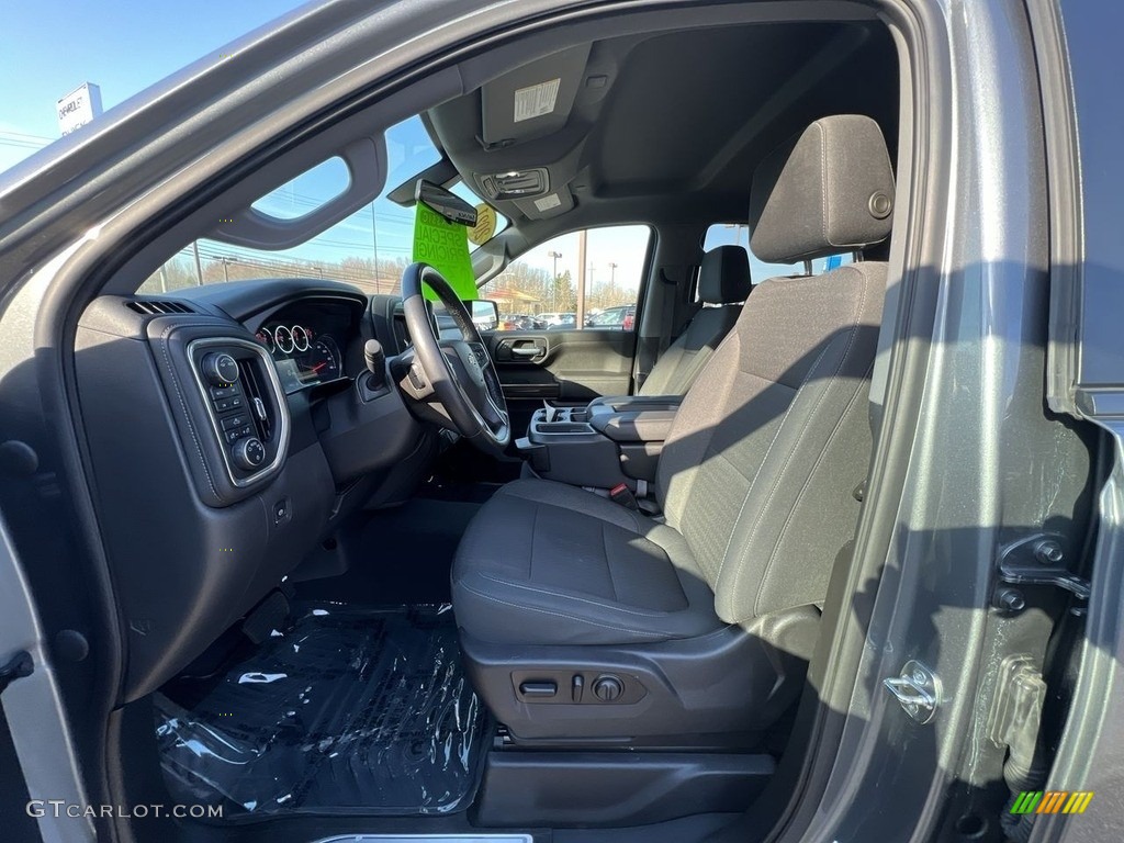 2021 Silverado 1500 LT Crew Cab 4x4 - Satin Steel Metallic / Jet Black photo #6