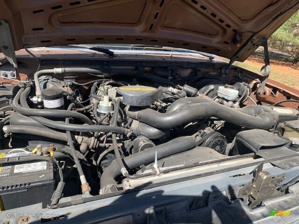 1989 Ford F250 XLT Lariat Regular Cab Engine Photos