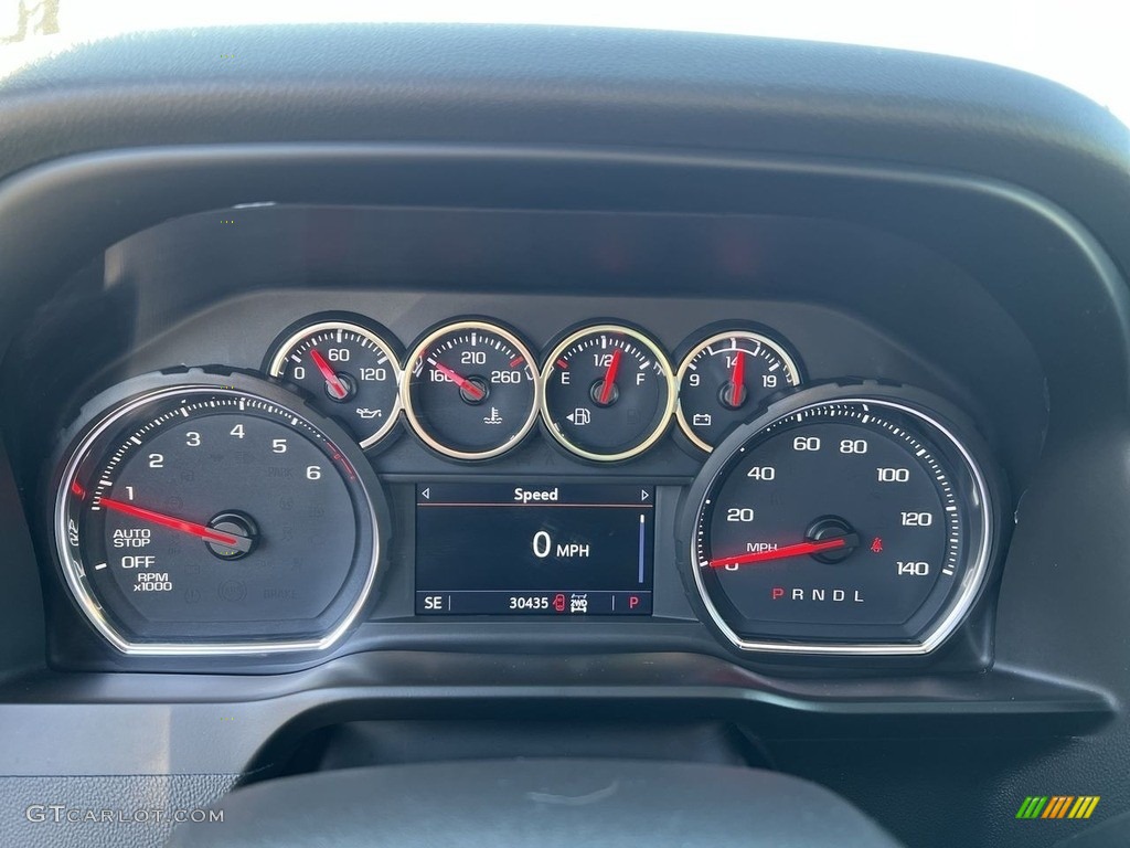 2021 Silverado 1500 LT Crew Cab 4x4 - Satin Steel Metallic / Jet Black photo #10