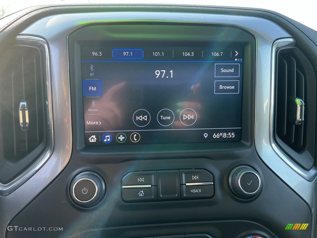 2021 Silverado 1500 LT Crew Cab 4x4 - Satin Steel Metallic / Jet Black photo #11