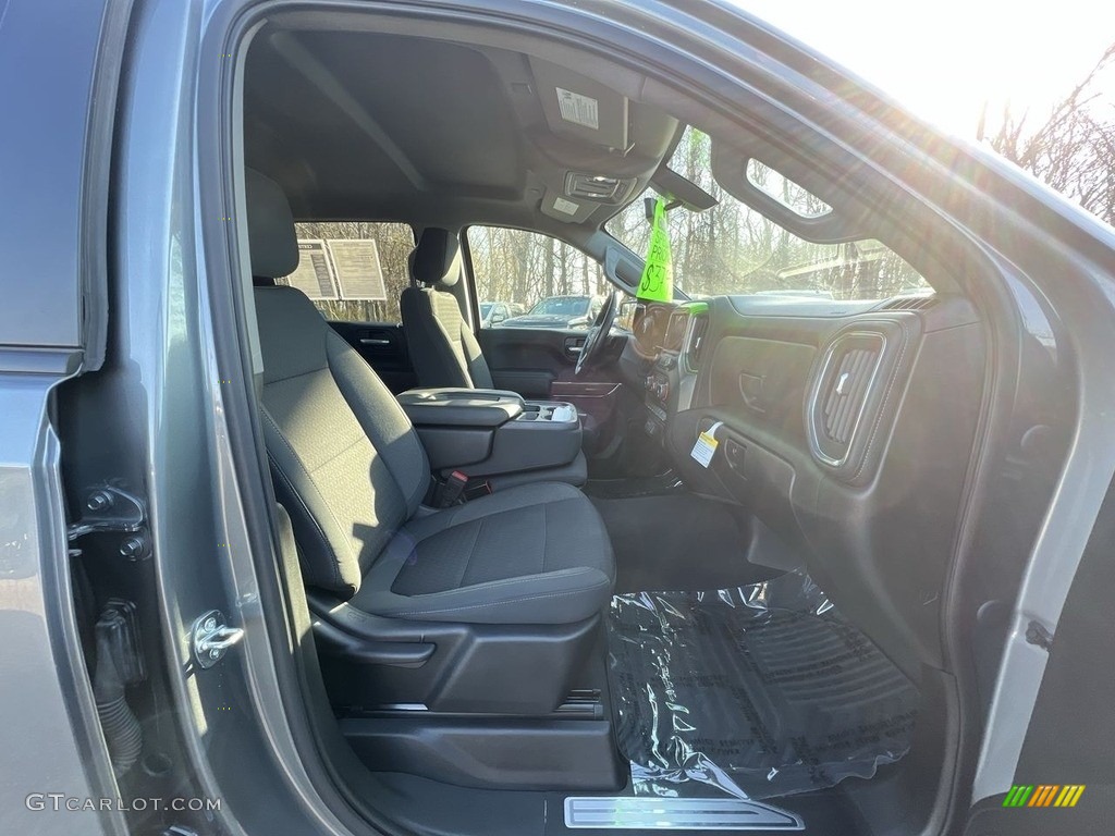 2021 Silverado 1500 LT Crew Cab 4x4 - Satin Steel Metallic / Jet Black photo #18