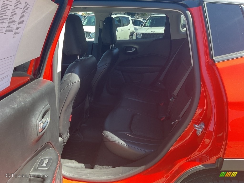 2017 Compass Trailhawk 4x4 - Spitfire Orange / Black/Ruby Red photo #3