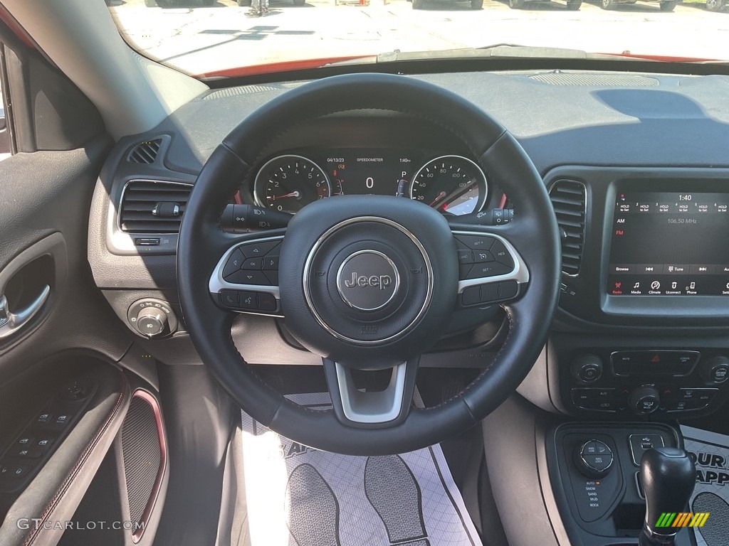 2017 Compass Trailhawk 4x4 - Spitfire Orange / Black/Ruby Red photo #5