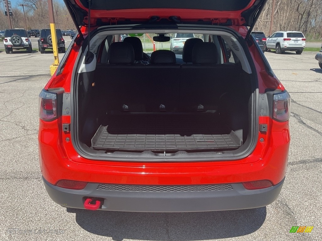 2017 Compass Trailhawk 4x4 - Spitfire Orange / Black/Ruby Red photo #12