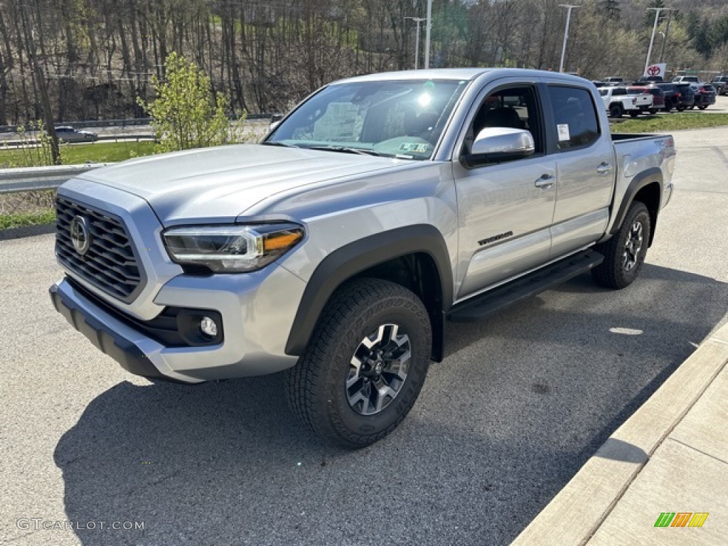 Celestial Silver Metallic 2023 Toyota Tacoma TRD Off Road Double Cab 4x4 Exterior Photo #145929200