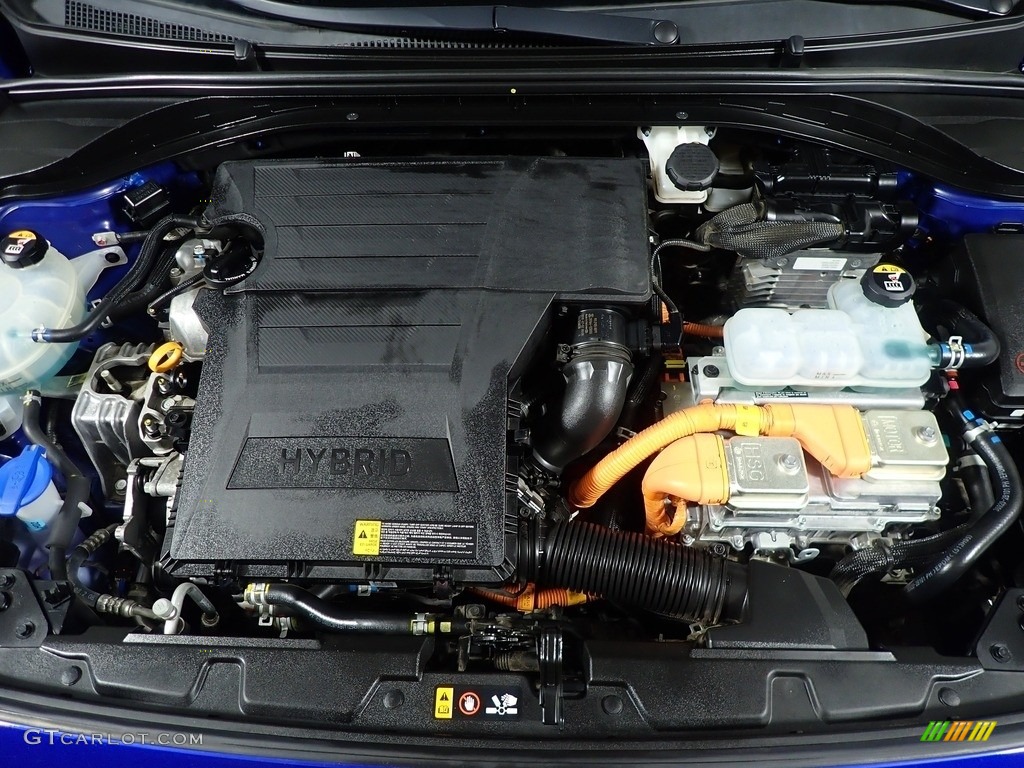 2019 Ioniq Hybrid Blue - Intense Blue / Black photo #6