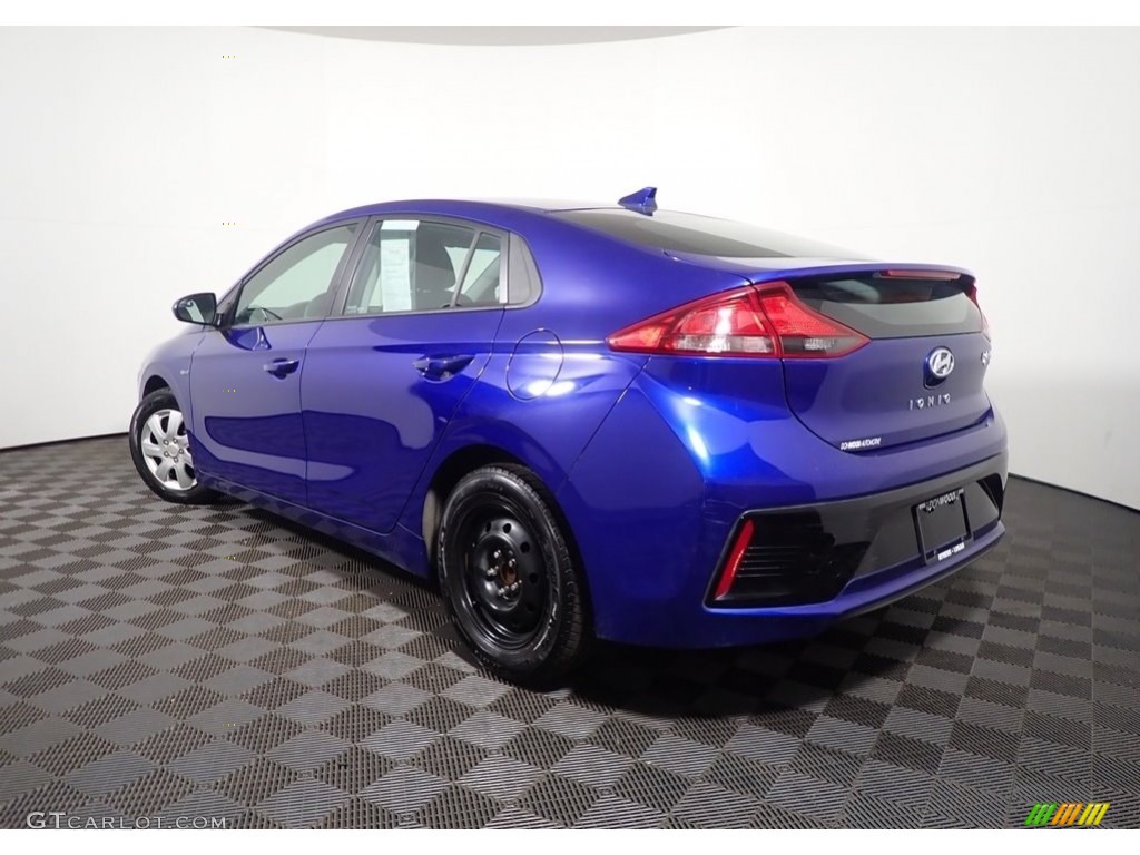 2019 Ioniq Hybrid Blue - Intense Blue / Black photo #9