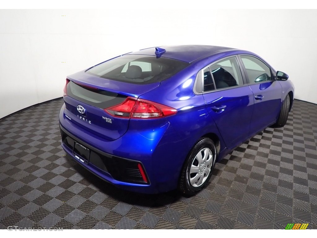 2019 Ioniq Hybrid Blue - Intense Blue / Black photo #15
