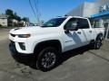 Summit White - Silverado 2500HD Custom Crew Cab 4x4 Photo No. 2