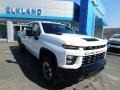 Summit White - Silverado 2500HD Custom Crew Cab 4x4 Photo No. 5