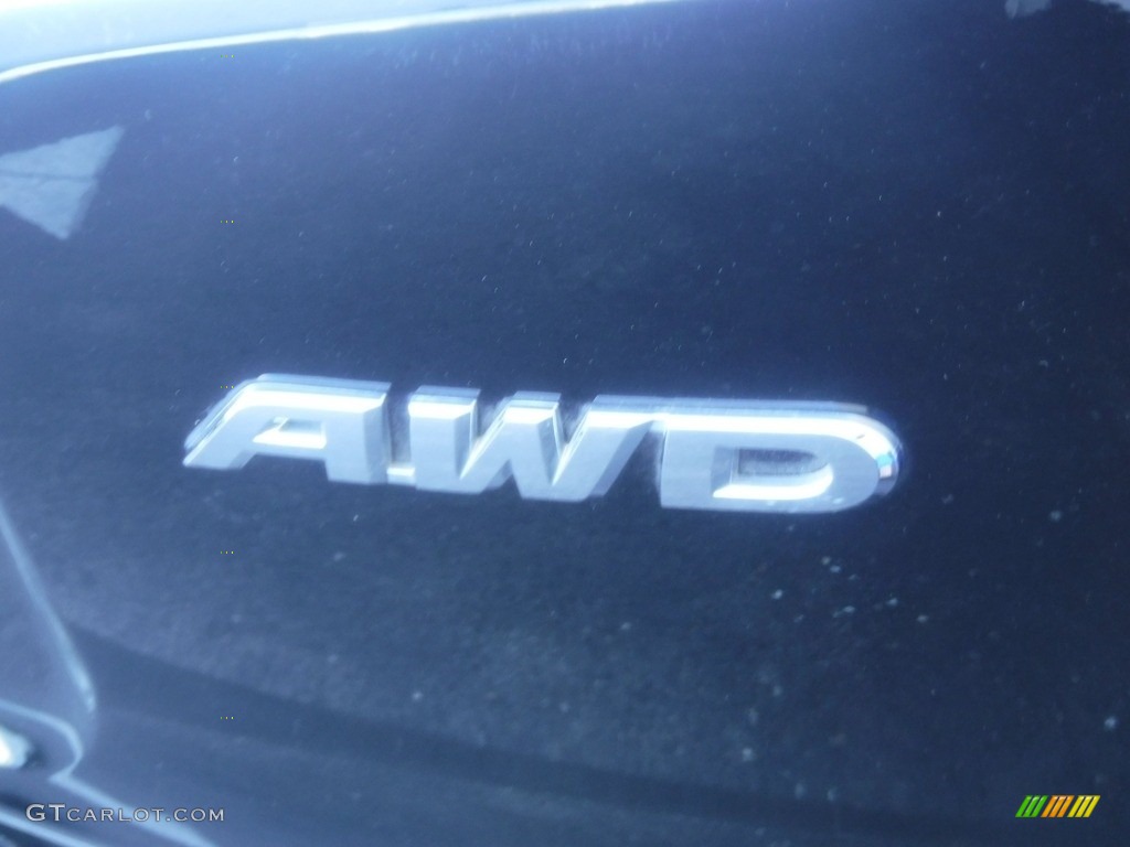 2016 CR-V EX-L AWD - Crystal Black Pearl / Black photo #7