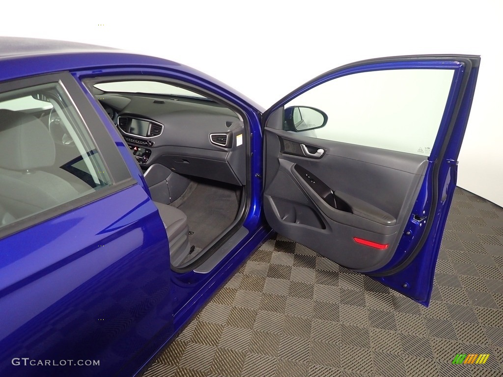 2019 Ioniq Hybrid Blue - Intense Blue / Black photo #34