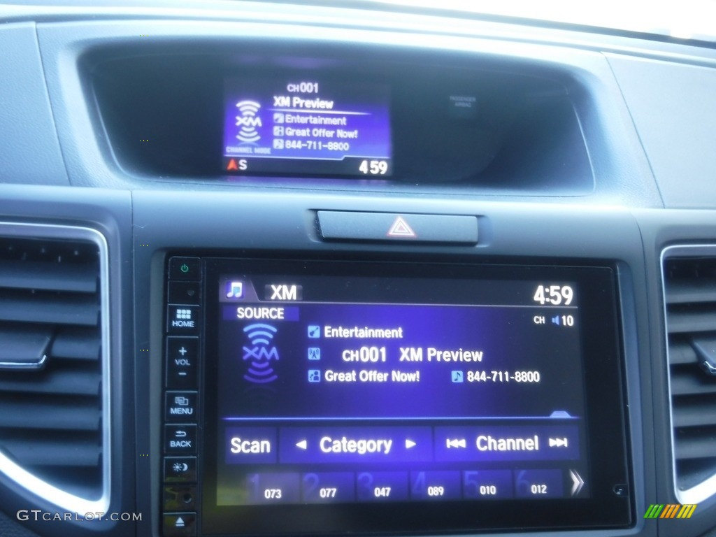 2016 CR-V EX-L AWD - Crystal Black Pearl / Black photo #18