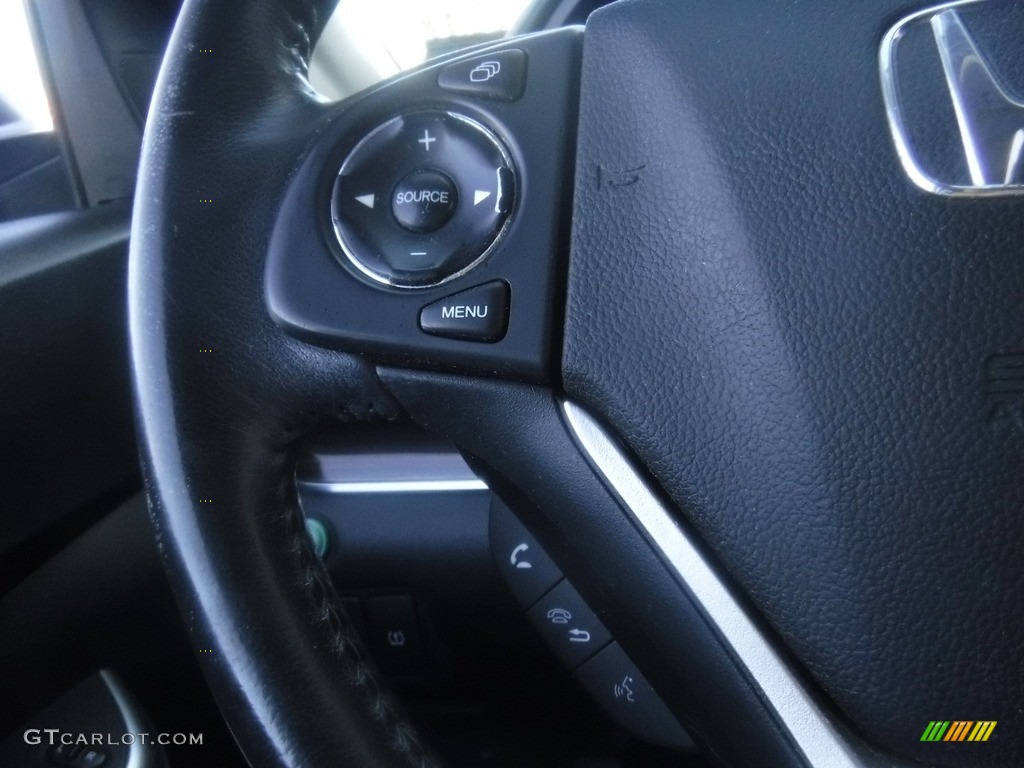 2016 CR-V EX-L AWD - Crystal Black Pearl / Black photo #22