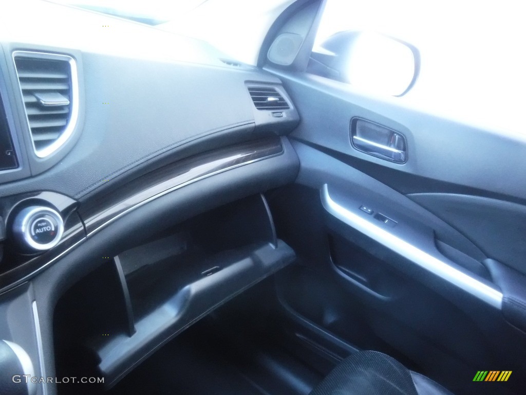 2016 CR-V EX-L AWD - Crystal Black Pearl / Black photo #24
