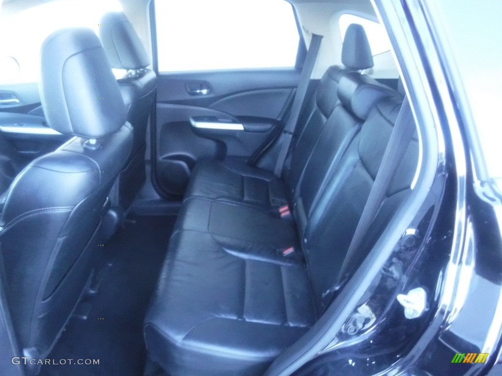 2016 CR-V EX-L AWD - Crystal Black Pearl / Black photo #26