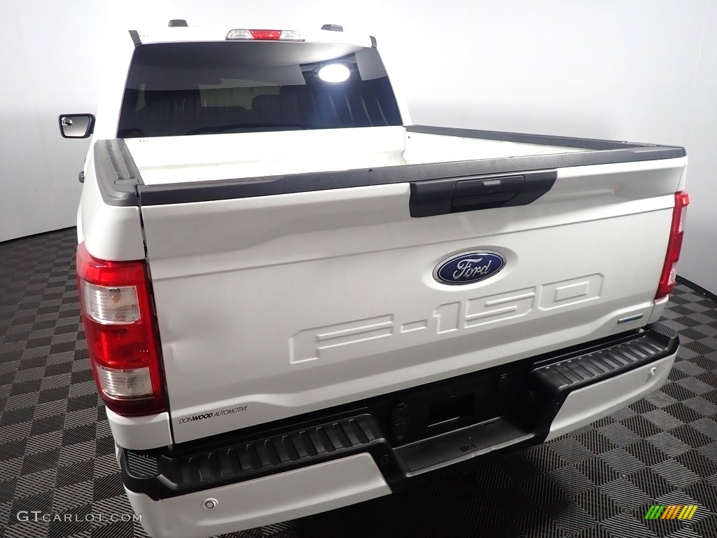 2022 F150 STX SuperCrew 4x4 - Oxford White / Black photo #14