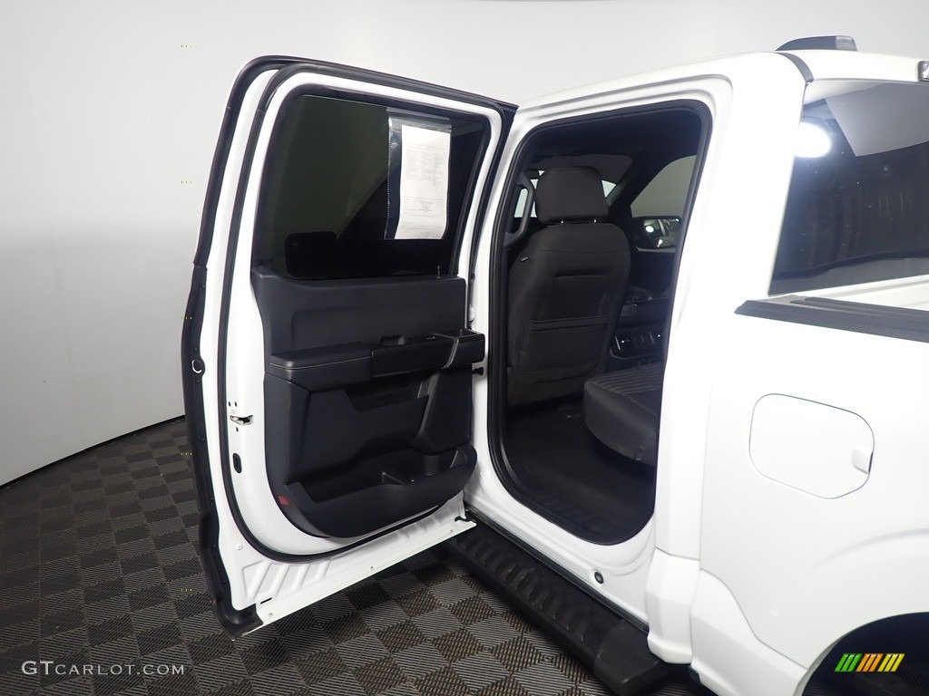 2022 F150 STX SuperCrew 4x4 - Oxford White / Black photo #33