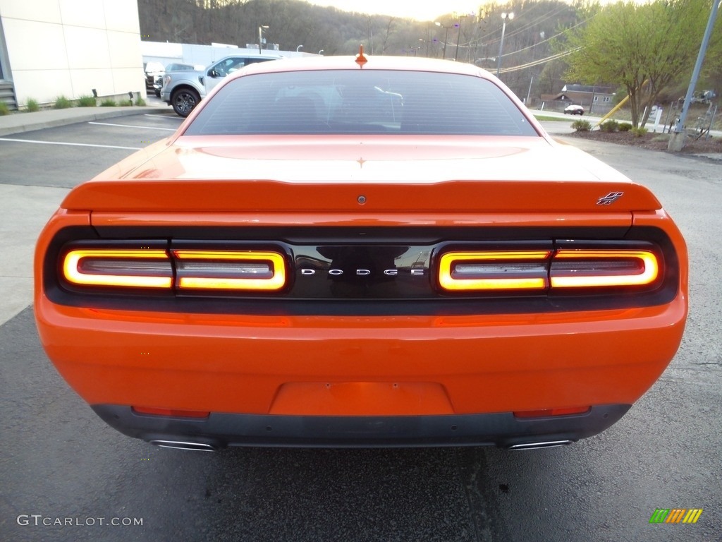 2018 Challenger GT AWD - Go Mango / Black photo #3
