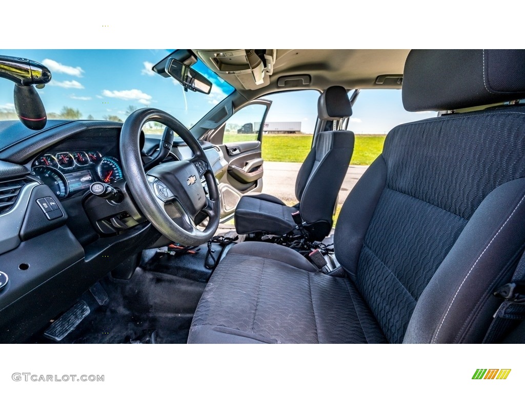 Jet Black Interior 2018 Chevrolet Tahoe Police Photo #145932800
