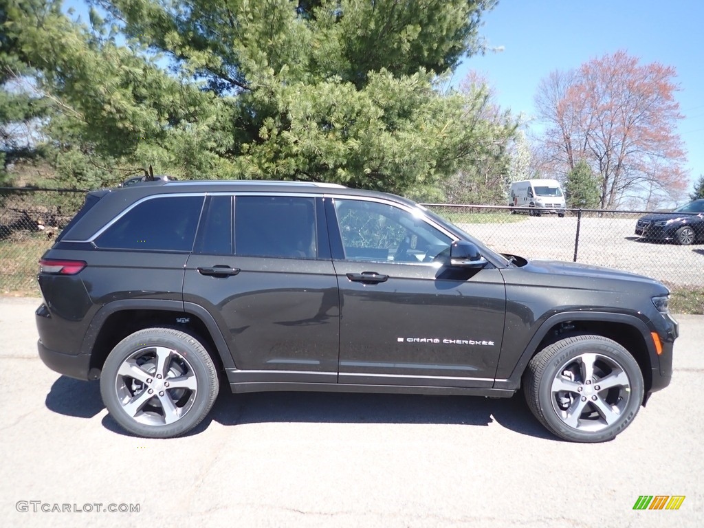 Rocky Mountain Pearl 2023 Jeep Grand Cherokee 4XE Exterior Photo #145933811