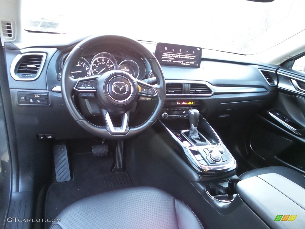 2021 Mazda CX-9 Touring AWD Black Dashboard Photo #145934162