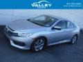 2018 Lunar Silver Metallic Honda Civic LX Sedan  photo #1